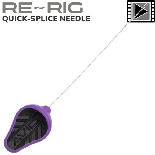 Aiguille à Epissure Avid Carp Re-Rig Quick Splice Needle