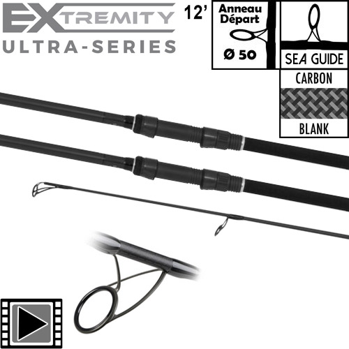 Canne Avid Carp Ultra-Series 50mm 12' 3.5lbs Full Shrink (les 2)