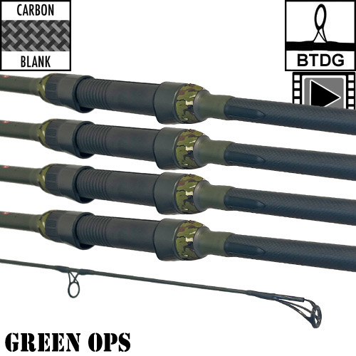 Ccarp Green OPS 10' 3.5lbs Rute (x4)