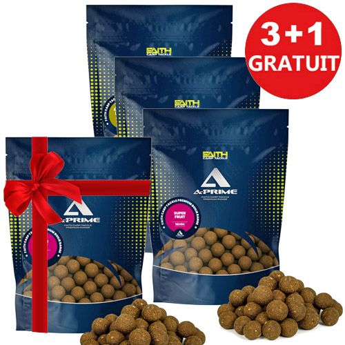 Bouillettes Faith A-Prime Super Fruit 20mm 1kg (x3)