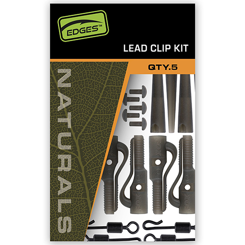 Kit Montage Fox Edges Naturals Lead Clip (par 5)