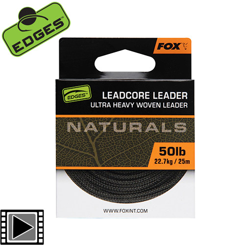 Fox Edges Naturals Leadcore25m 50lbs