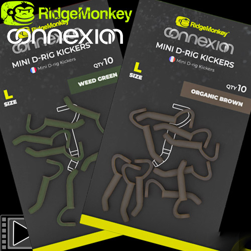 RidgeMonkey Connexion Mini D-Rig Kickers Large (x10)