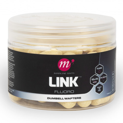 Dumbells Equilibrés Mainline Fluoro White 12x15mm Link