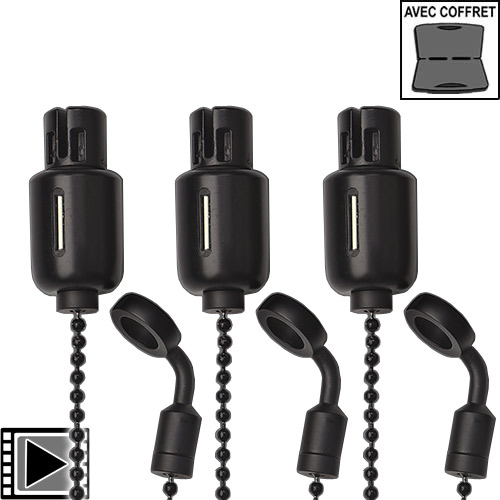 Coffret 3 Hangers Glow-Bobbins T9