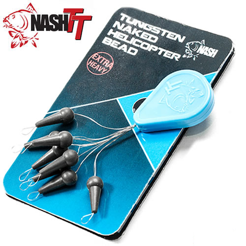 Nash Tungsten Naked Helicopter Bead (x8)