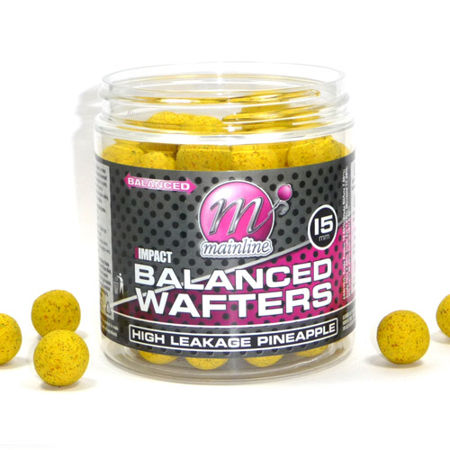 Bouillettes Equilibrées Mainline High Impact H.L. Pineapple 15mm (par 60)