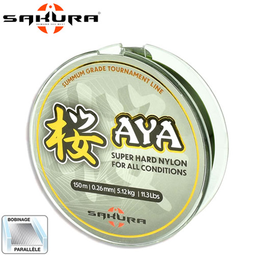 Ligne Nylon Sakura Aya 150m 