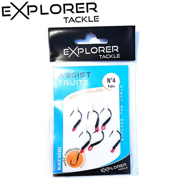 Hameçon Assist Hook Explorer Tackle Truite Avec Ardillon