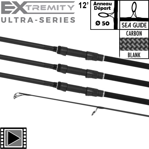 Canne Avid Carp Ultra-Series 50mm 12' 4lbs Full Shrink (les 3)
