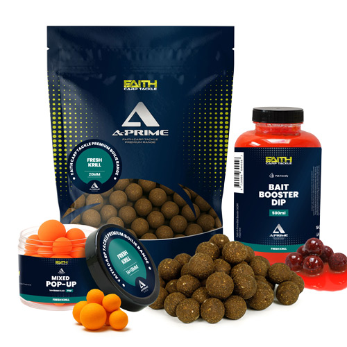 Pack Appâts Faith A-Prime Fresh Krill 16mm 1kg