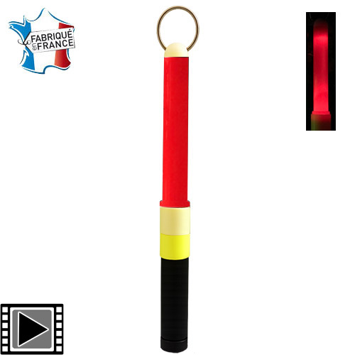 Balise Lumineuse Atropa Bank Marker Automatique AT4 Rouge