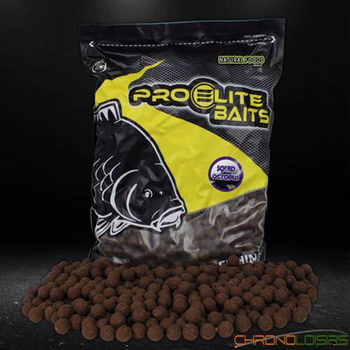 Bouillettes pro elite baits squid octopus 20mm 2 5kg – Chrono Carpe ©