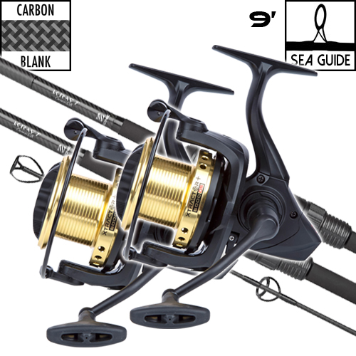 Ensemble Sonik Kraft Ceramic Sb 9' 3.5lbs Xtractor+ 5000 GS (les 2)