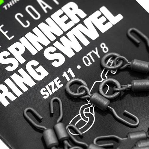 Korda PTFE Spinner Ring Swivel T11 Emerillon a Ring (per 8)