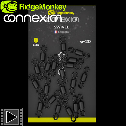 RidgeMonkey Connexion Swivel Size 8 (x20)