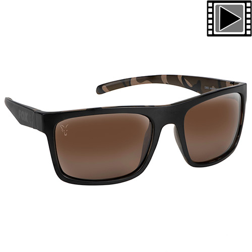 Gafas Polarizadas Fox Avius Black Camo Lente Marrón