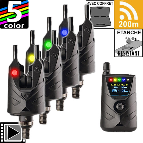 Coffret BeeTackle Centrale NS9R 4 Détecteurs NS9pro