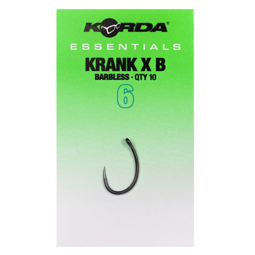 Hameçon korda Essentials Krank X Sans Ardillon (par 10)