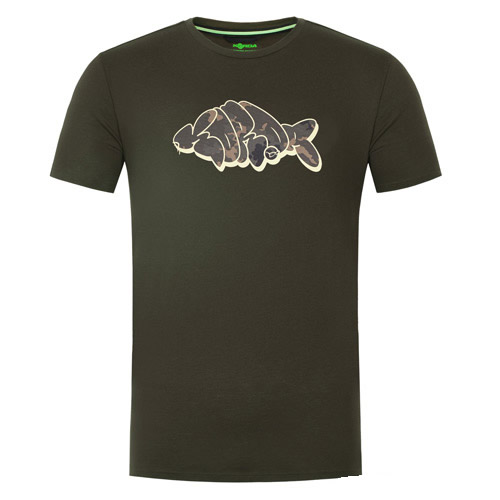 T-Shirt Korda Outline Tee Dark Olive