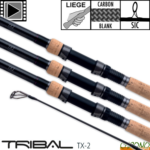 Shimano Tribal TX-2 10' 3lbs Full Cork Rod (x3)