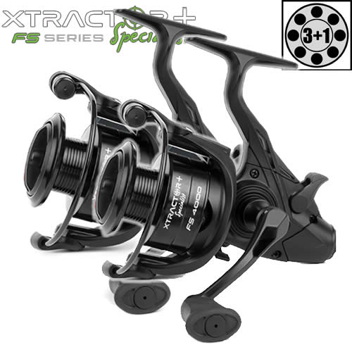 Carrete Sonik Xtractor+ Specialist FS 4000 con Embrague Libre (x2)