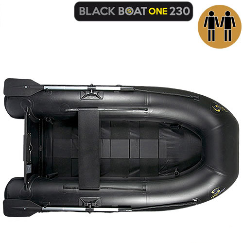 Carp Spirit Black Boat One 230 Slat Floor Rubberboot