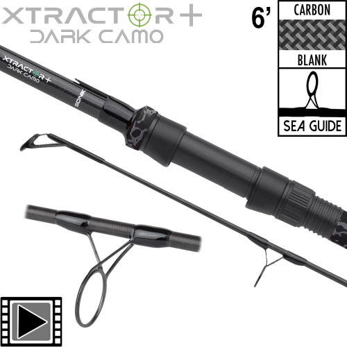 Canne Sonik Xtractor+ Dark Camo 6' 3lbs