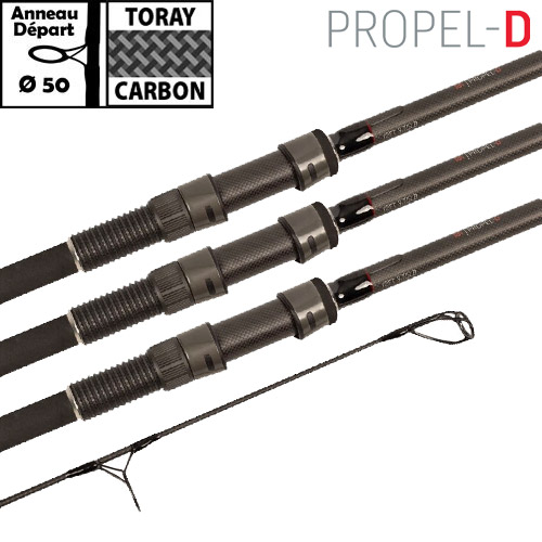 Canne Trakker Propel-D 12' 3.75lbs Full Shrink (les 3)