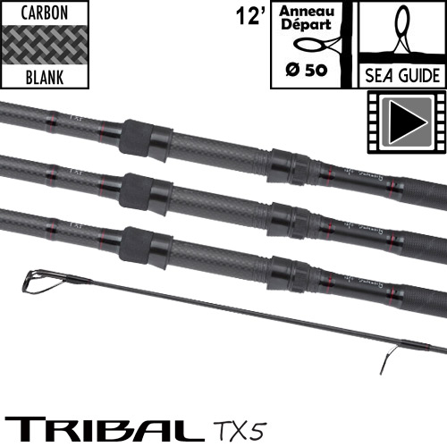 Canne Shimano TX-5B Carp Intensity 50mm 12' 3.5lbs (les 3)