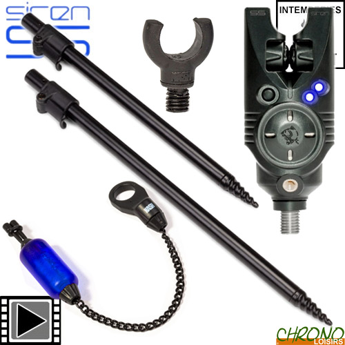 Kit Detección Nash Siren S5 Fast Fishing Azul