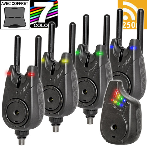 Coffret Carp Zoom Centrale 4 Détecteurs Marshal Valiant
