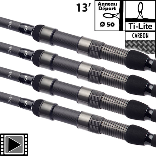 Canne Daiwa Emblem Carp XT 13' 3.75lbs (les 4)