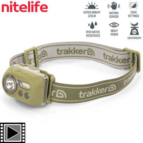 Lampe Frontale Trakker NiteLife Headtorch 220M 