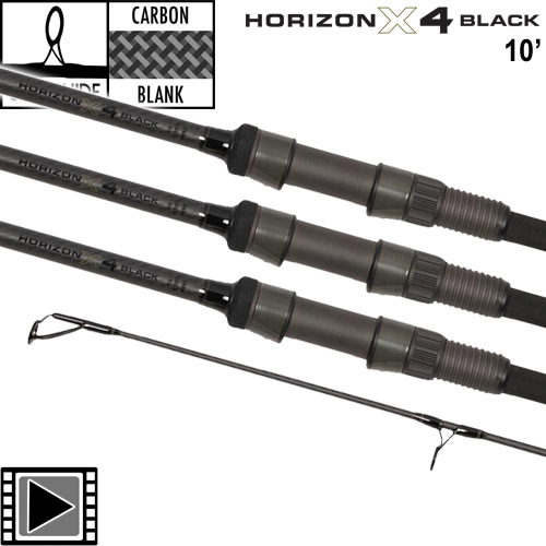 Canne Fox Horizon X4 Black 10' 3.5lbs Full Shrink (les 3)