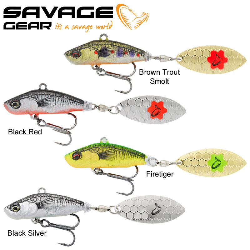 Leurre Savage Gear 3D Sticklebait Tailspin 6.5cm 9g