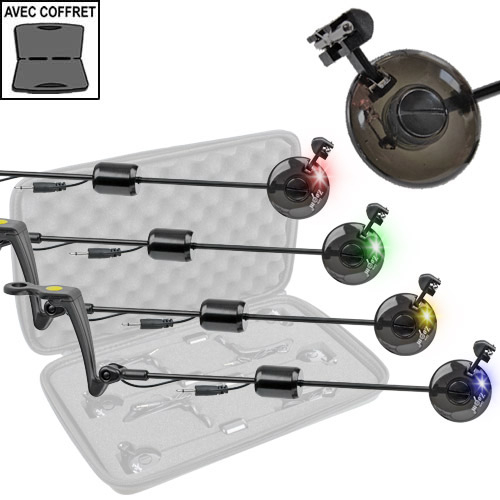 Coffret Carp Zoom 4 Balanciers Lumineux Prof Black 