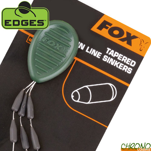 Fox Edges Tapered Main Line Sinkers 