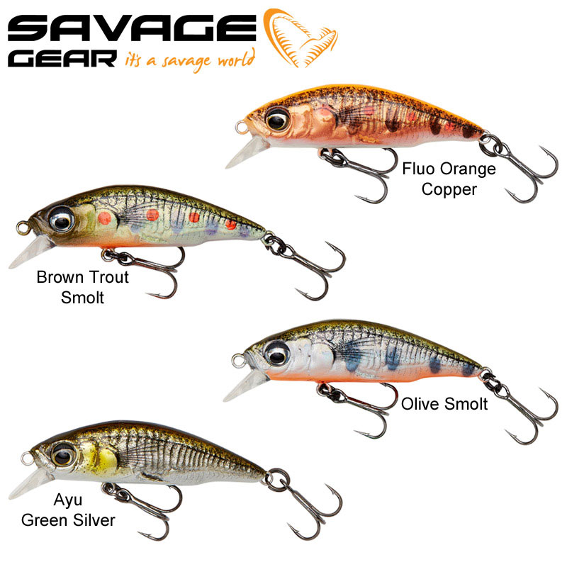 Leurre Savage Gear 3D Sticklebait Twitch 6.5cm 9.4g Sinking