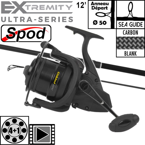 Ensemble Avid Carp Ultra-Series Spod 50mm 12' 5.5lbs Full Shrink Pro Spod / Marker