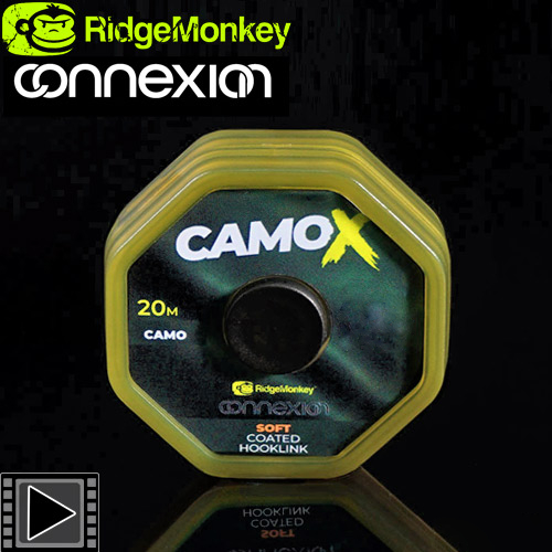 RidgeMonkey Connexion CamoX Soft Coated Braid 20m