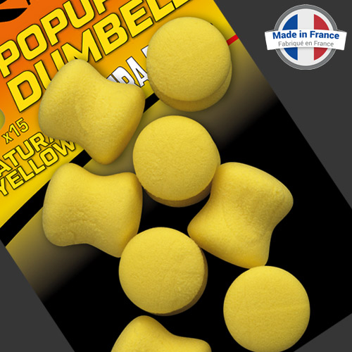 ROK Dumbell Flottant Natural Yellow (x15)