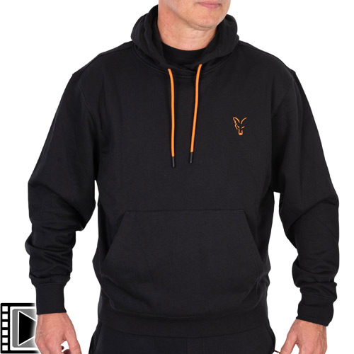 Sweat Fox Classic Hoody Black/Orange