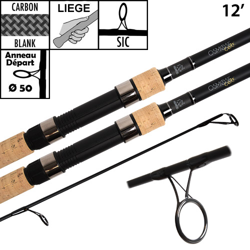 Canne Prowess Osmose X 50mm 12' 3.5lbs Full Cork (les 2)