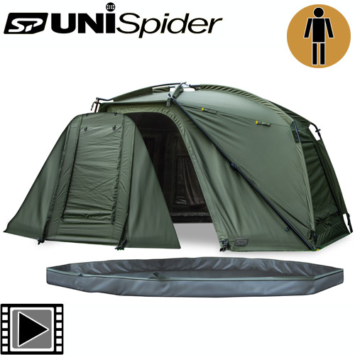Solar SP Uni Spider Bivvy 1 man (Bivvy + Infill Pannel + Groundsheet)