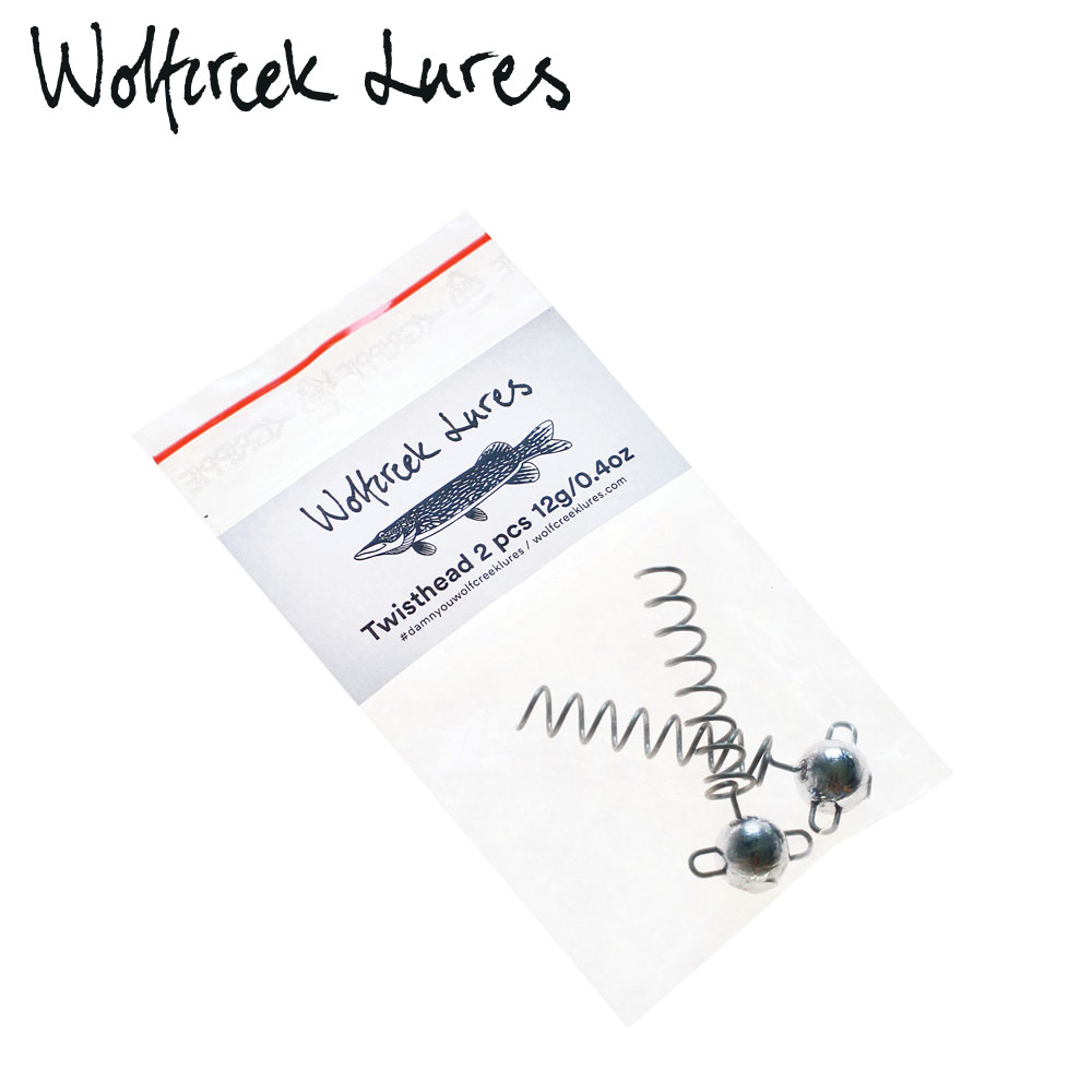 Tête Plombée Wolfcreek Twisthead Hand Made 2/Pack