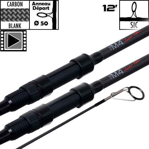 Canne Starbaits M4 Limited Edition 50mm 12' 3.5lbs (les 2)