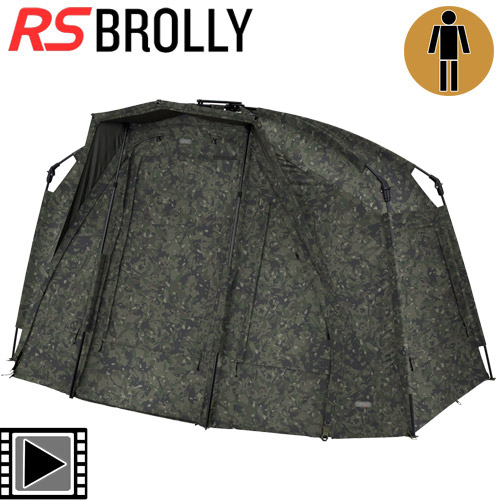 Trakker Tempest RS Brolly Camo 1 man