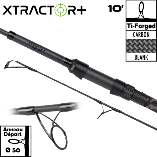 Canne Sonik Xtractor+ Custom 50mm 10' 4lbs Full Camo Duplon