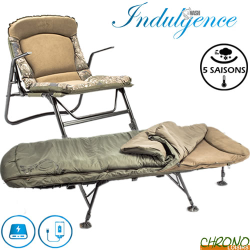 Nash Indulgence Ss3 5s Sub Lo Bed Level Chair Pack Chrono Carp C